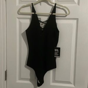 NWT Express lace up bodysuit